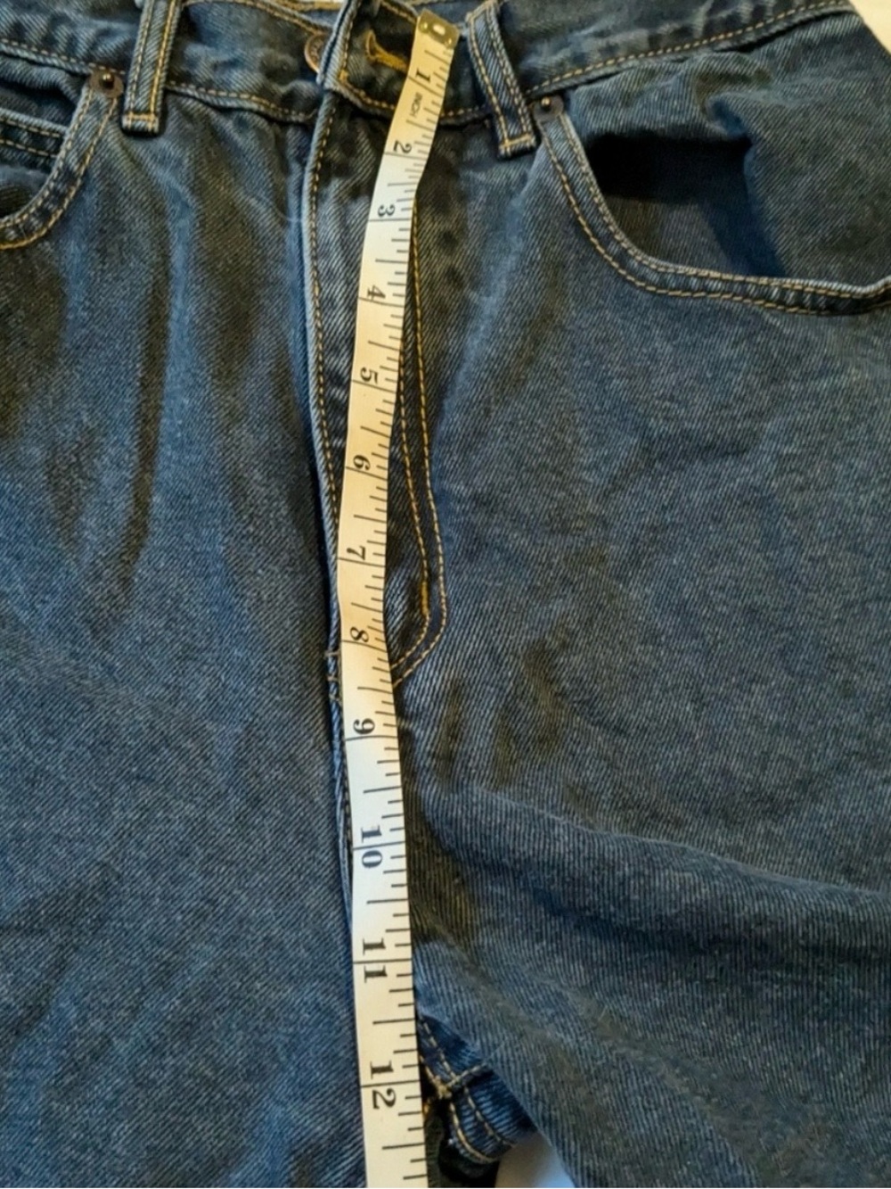 Jorts -Jordache Vintage 100% cotton no stretch 90s denim shorts high wa… - Picture 6 of 7